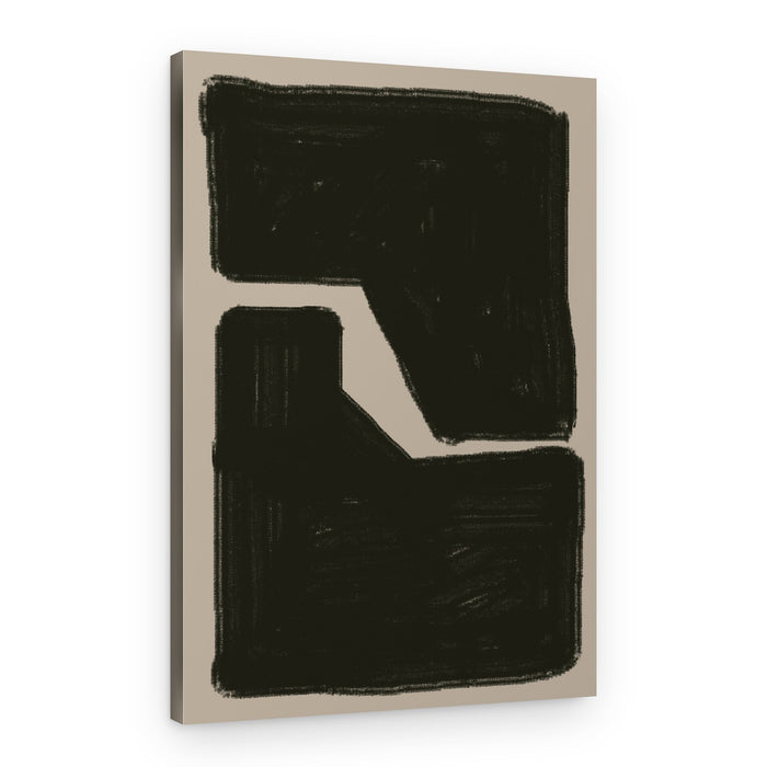 Abstract Contrast – Canvas Print