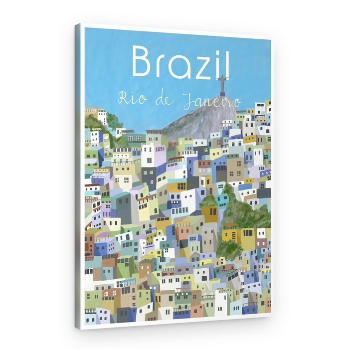 Rio de Janeiro Cityscape – Canvas Print