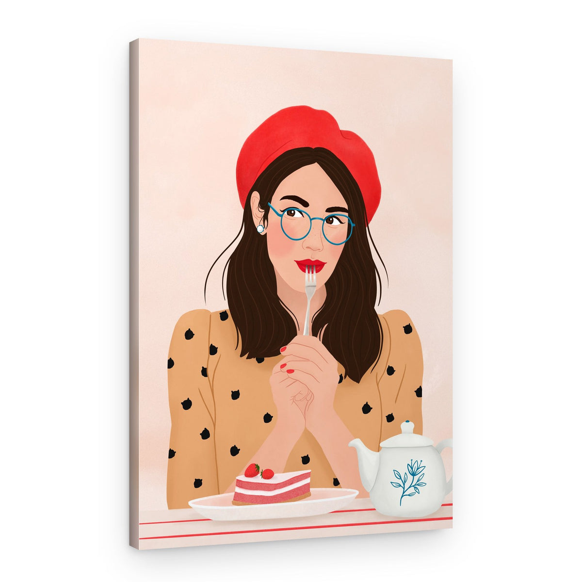 Sweet Tea Time – Canvas Print