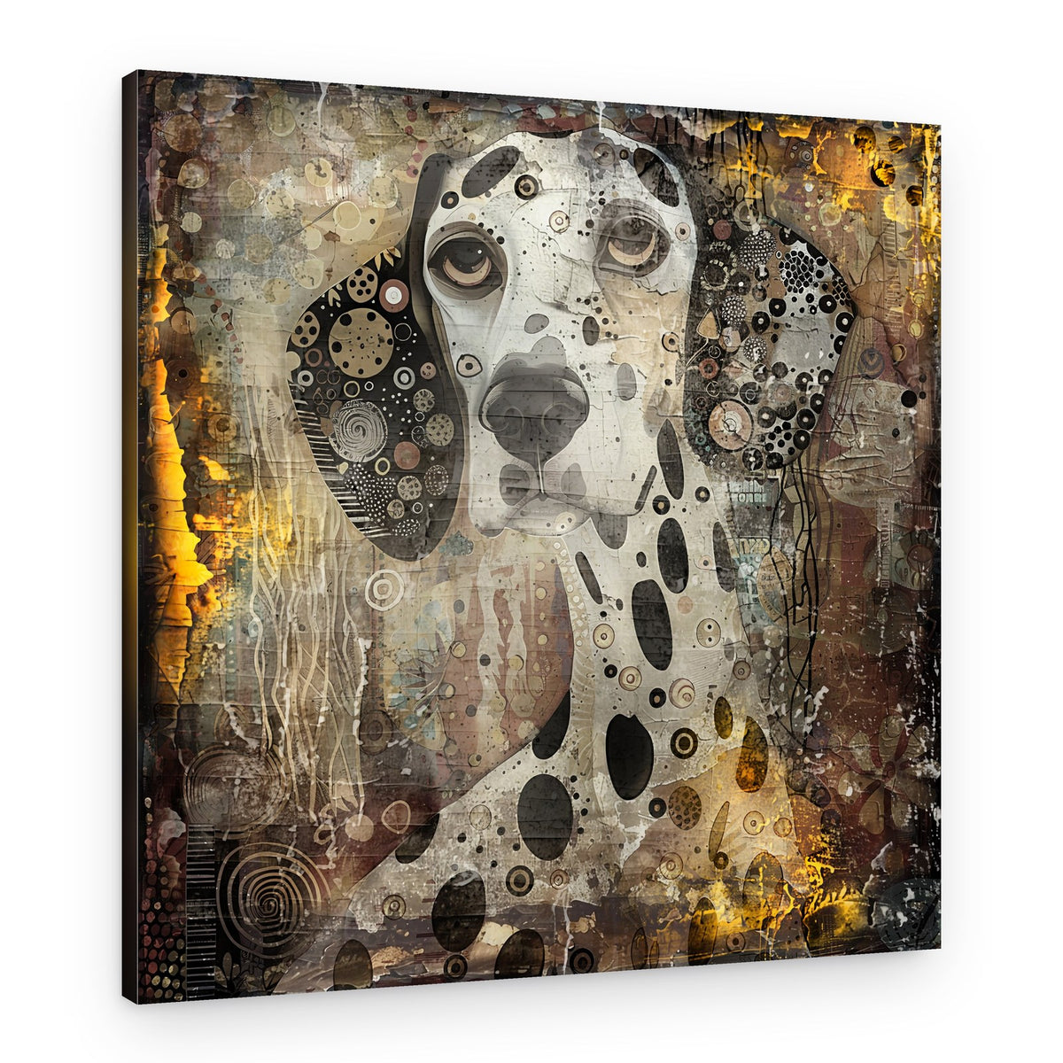 Soulful Dalmatian Art – Canvas Print
