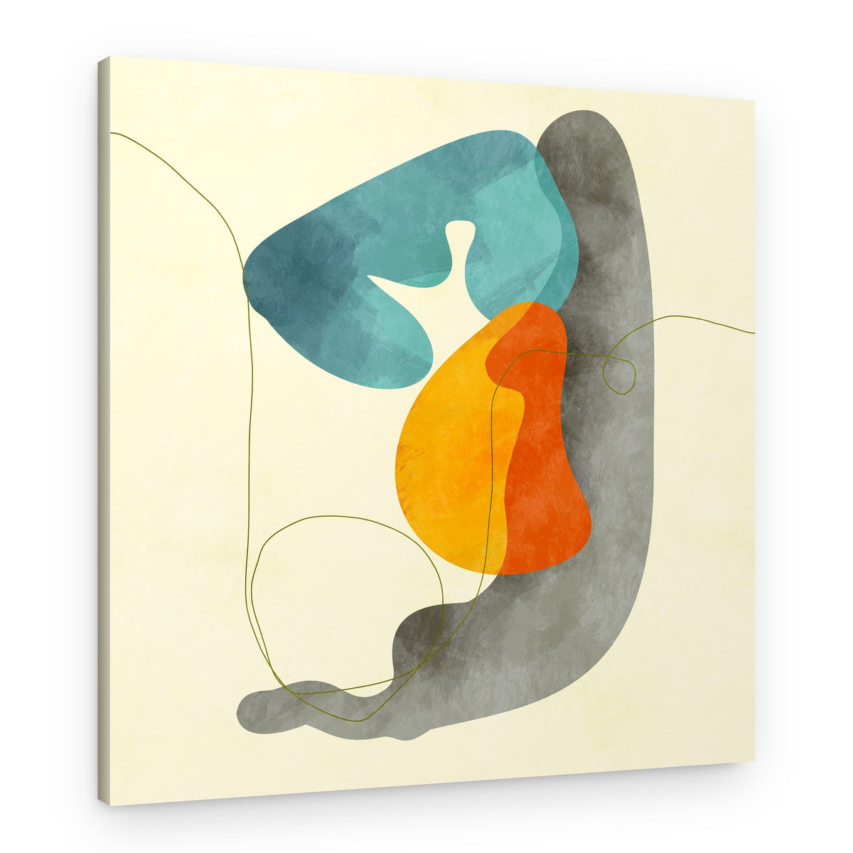 Shapes&lines2 – Canvas Print