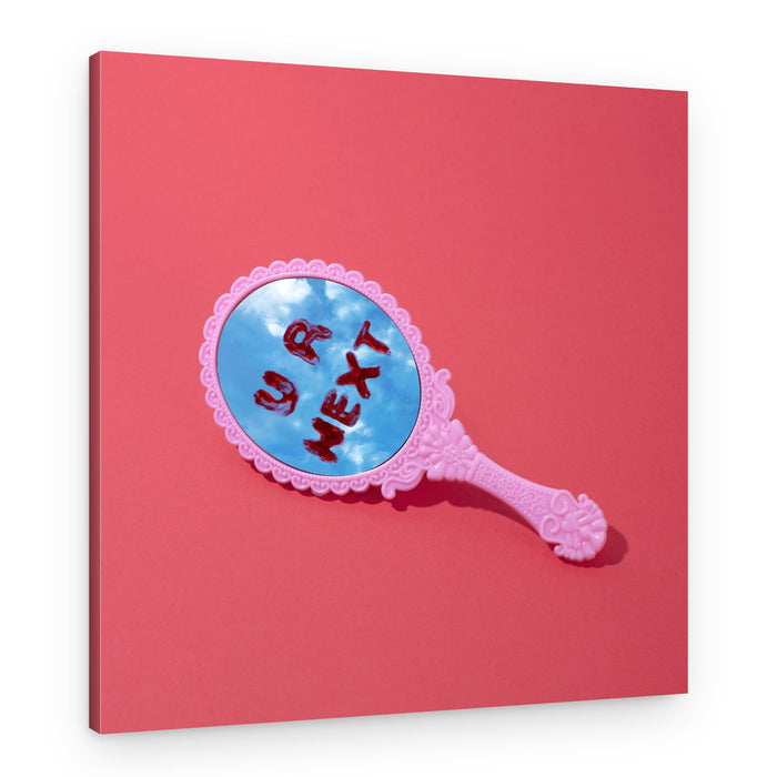 U R NEXT Mirror Message – Canvas Print