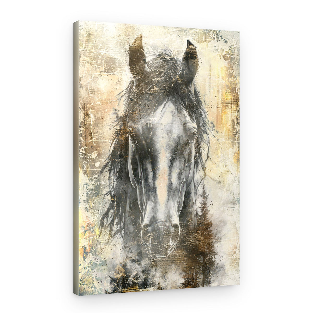 Forest Spirit Horse – Canvas Print