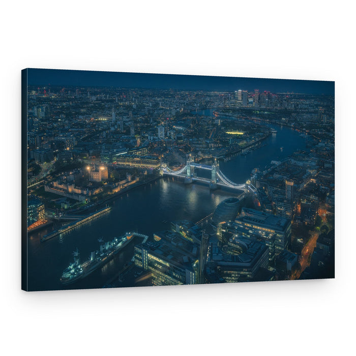 Tower Bridge Night – Canvas Print