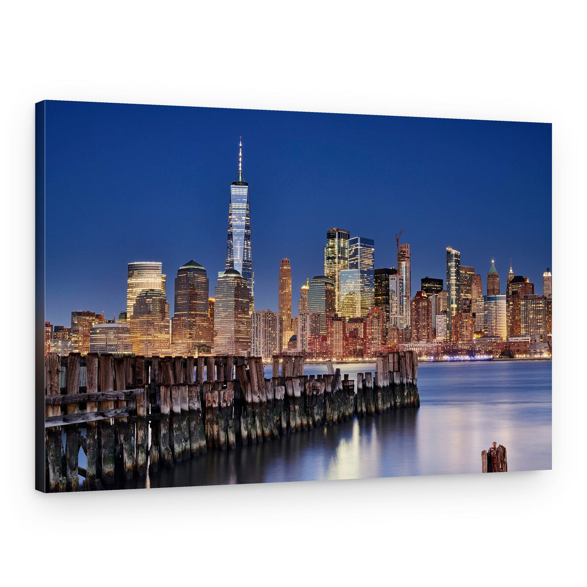 Manhattan Skyline Twilight – Canvas Print
