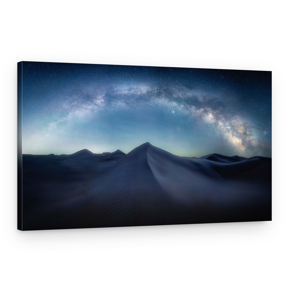 Milky Way Desert Night – Canvas Print
