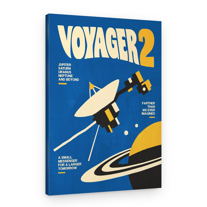 Voyager 2 Outer Planets – Canvas Print