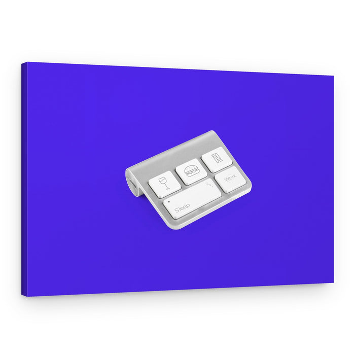 Modern Life Keys – Canvas Print