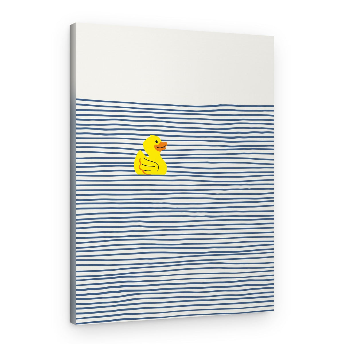 Rubber Duck Bathtime – Canvas Print