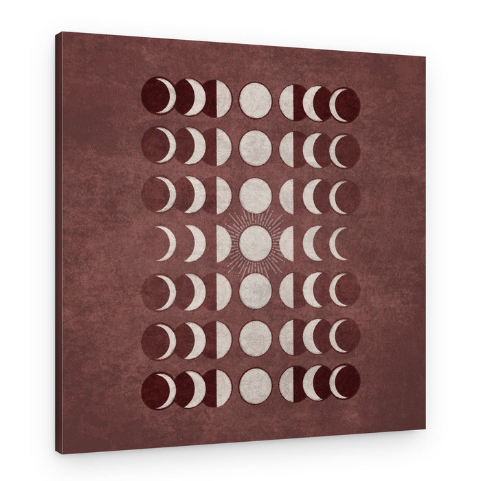 Lunar Cycle Symphony – Canvas Print