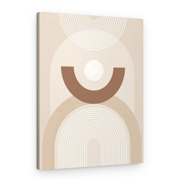 Abstract Arches Curves – Canvas Print