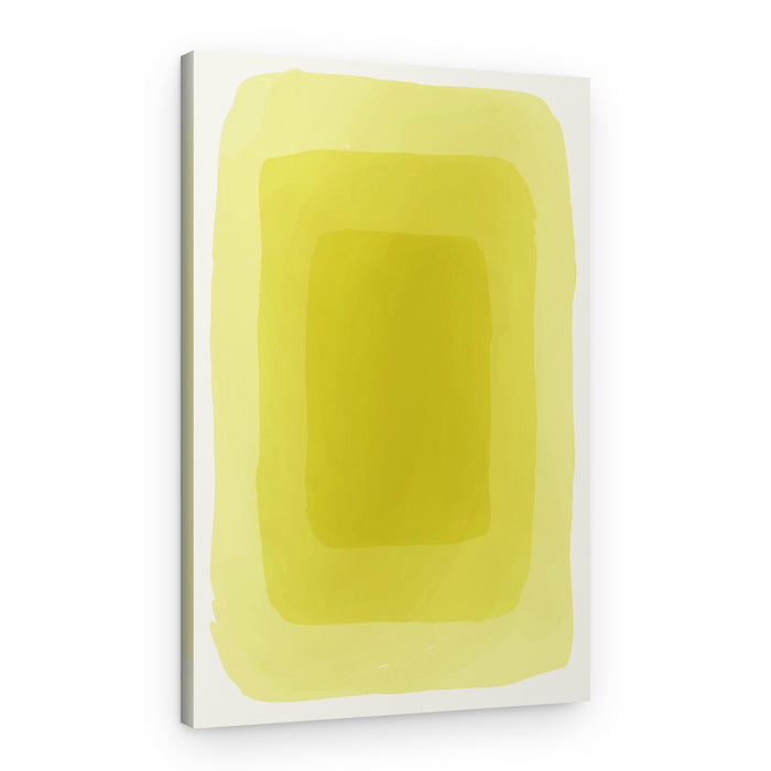 Soft Yellow Gradient – Canvas Print