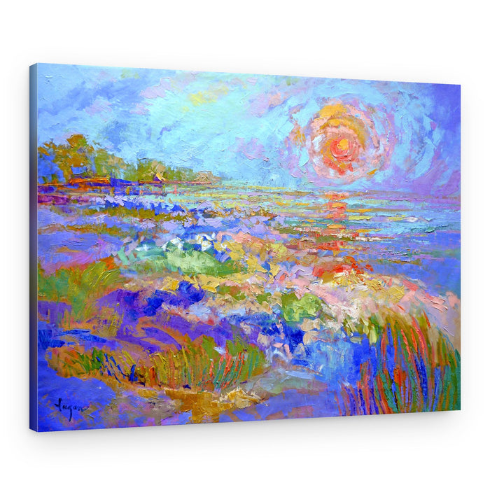 Vivid Horizon Glow – Canvas Print