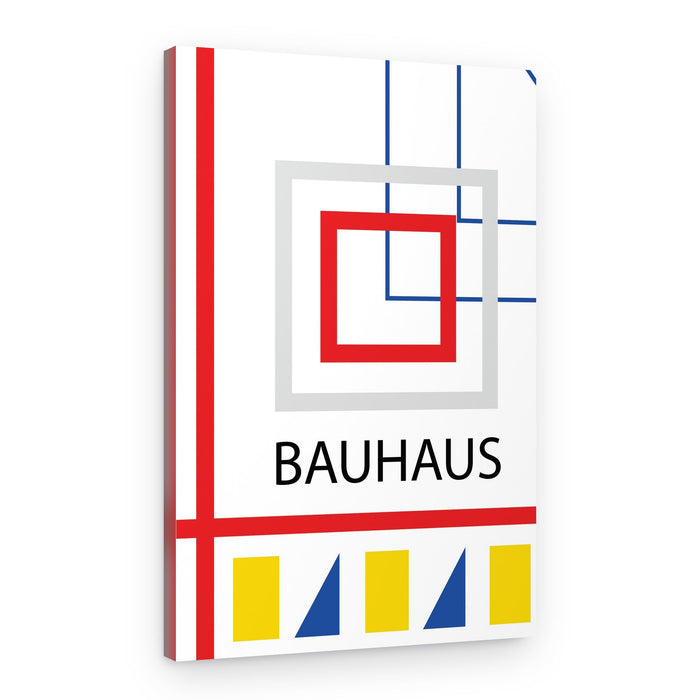 Bauhaus Geometric Shapes – Canvas Print