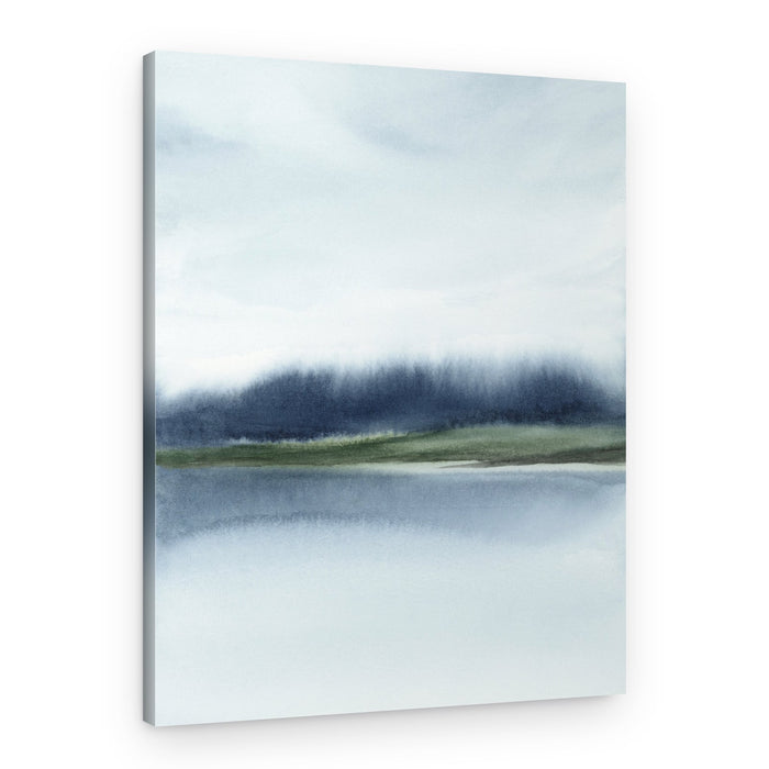 Misty Lake Reflection – Canvas Print