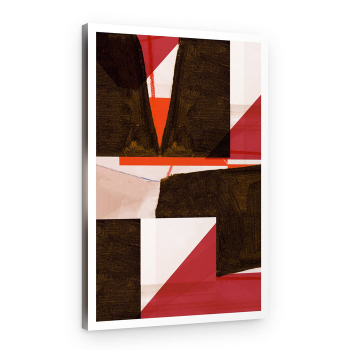 Bold Geometric Forms – Canvas Print