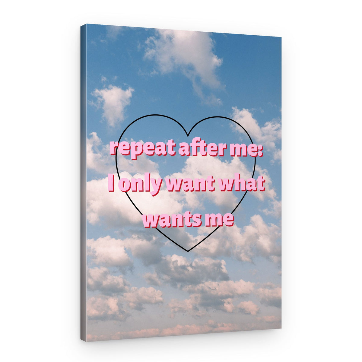 Sky Love Manifesto – Canvas Print