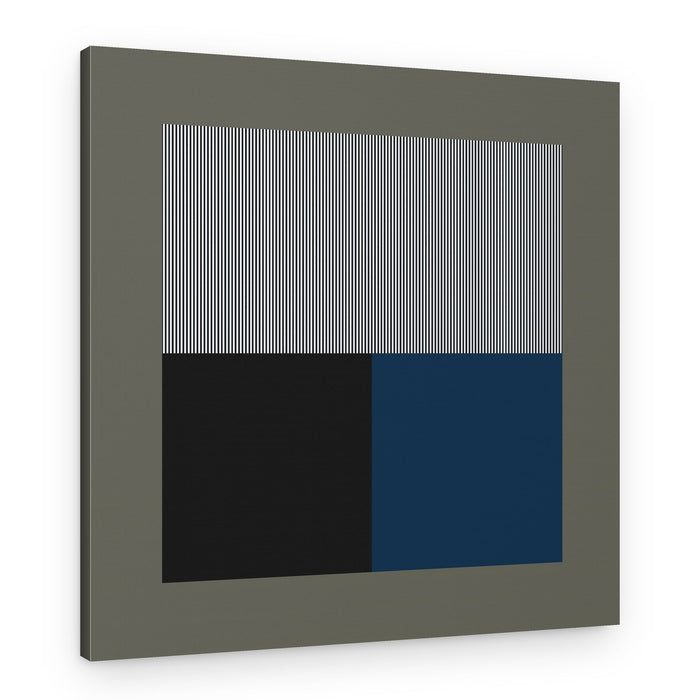 Geometric Color Block – Canvas Print