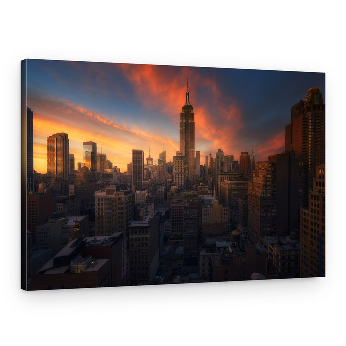 Empire State Golden Hour – Canvas Print