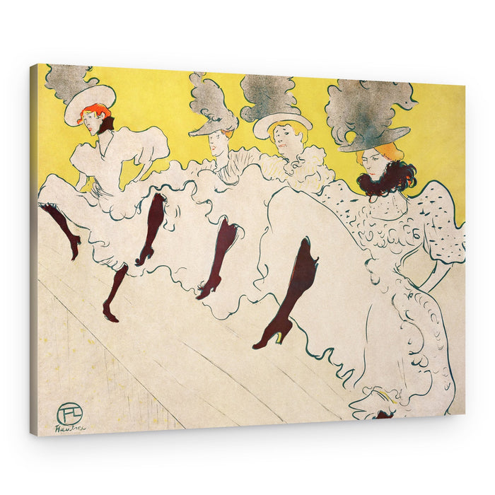 Mademoiselle Eglantine’s Troupe (1896) – Canvas Print