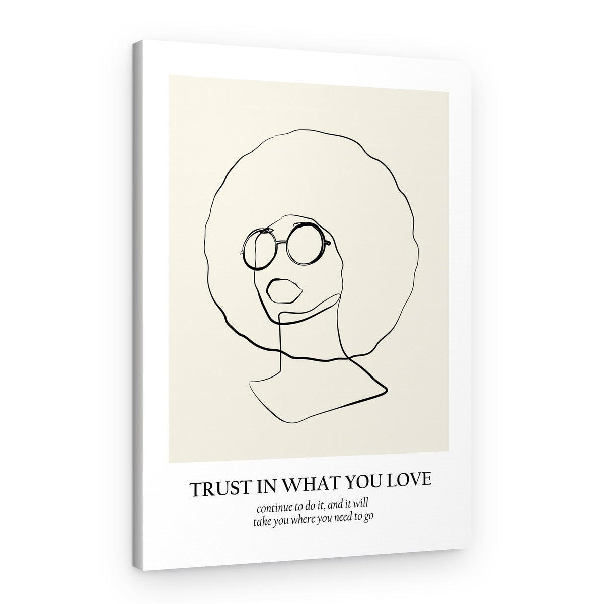 Line art – Canvas Print