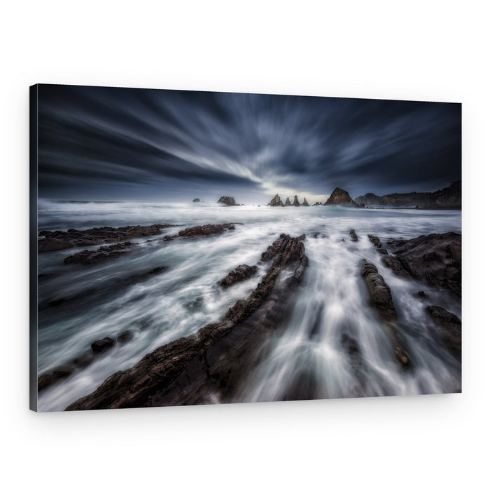 Dark Sky Seascape – Canvas Print