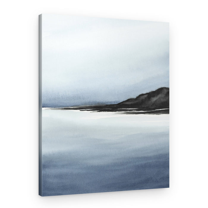 Misty Coastal Landscape – Canvas Print