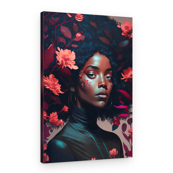 Floral Majesty – Canvas Print