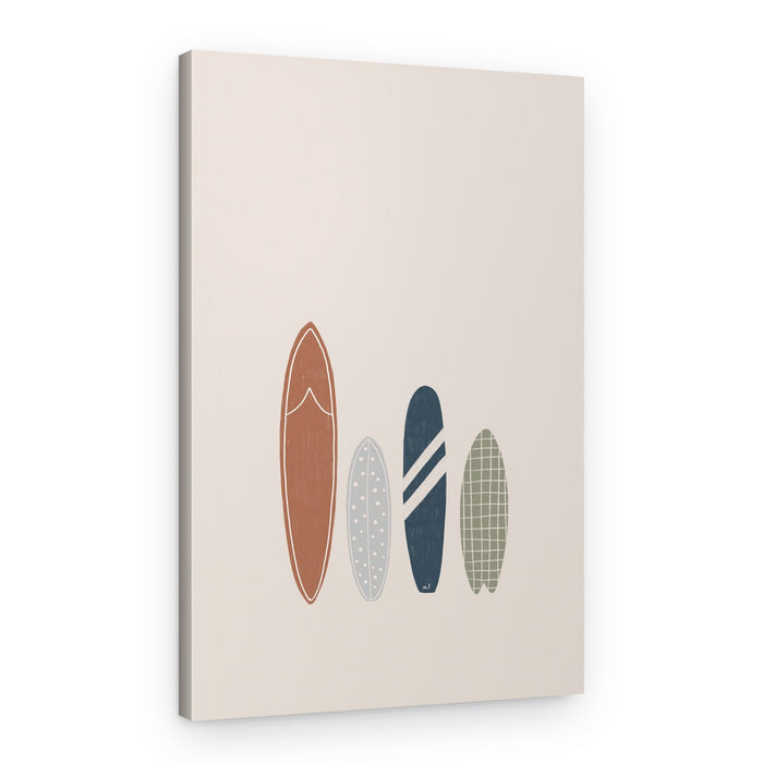 Coastal Surfboards – Canvas Print