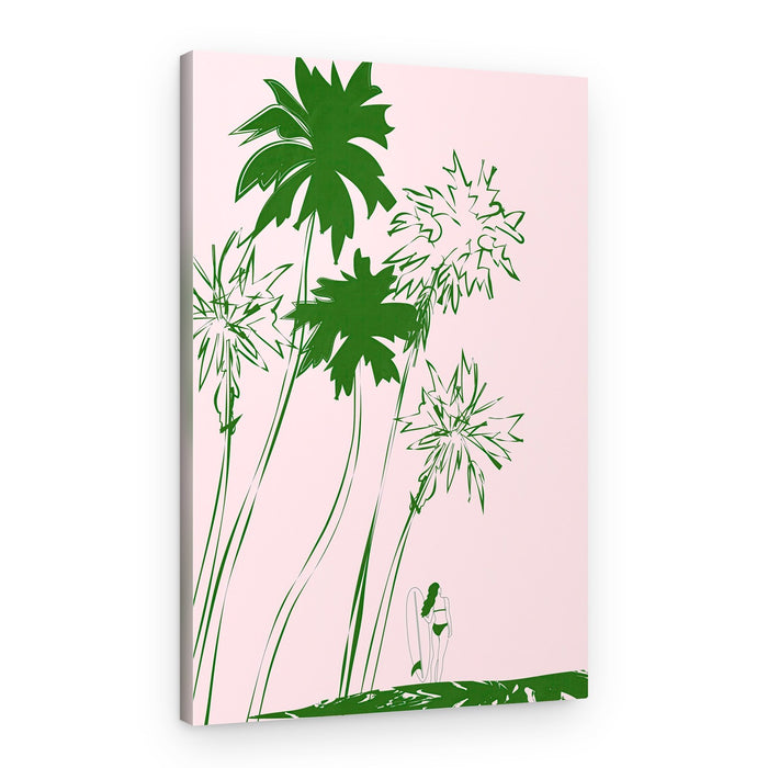 Onthebeach – Canvas Print