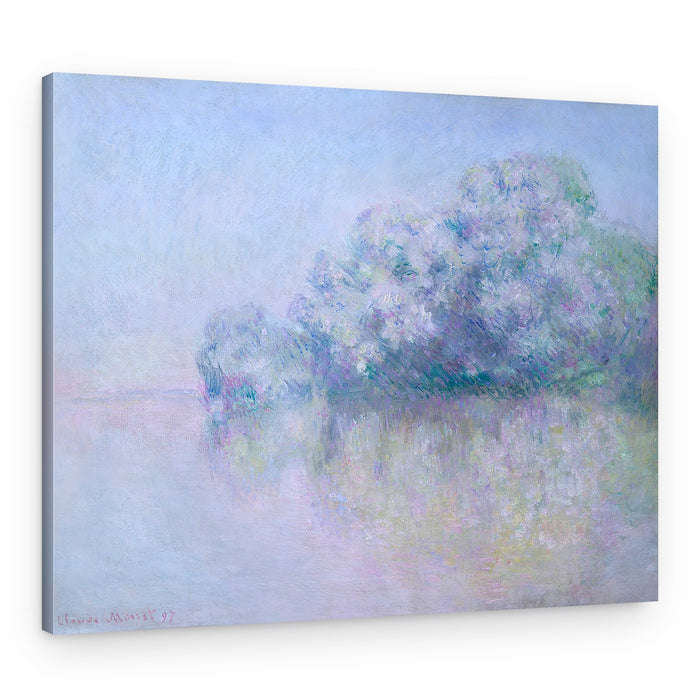 Île Aux Orties Near Vernon (1897) By Claude Monet – Canvas Print