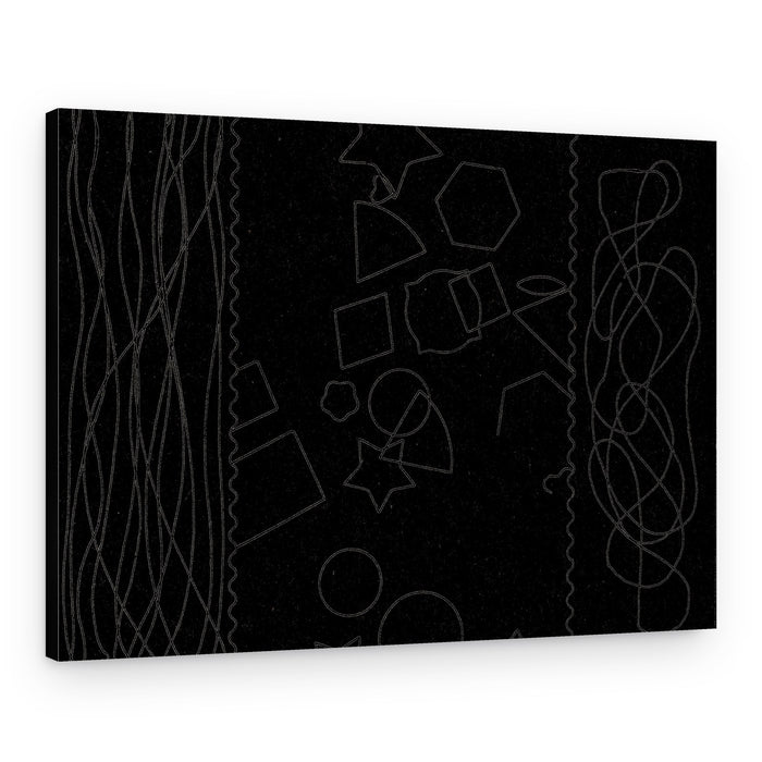 Abstract Lines and Shapes – Canvas Print