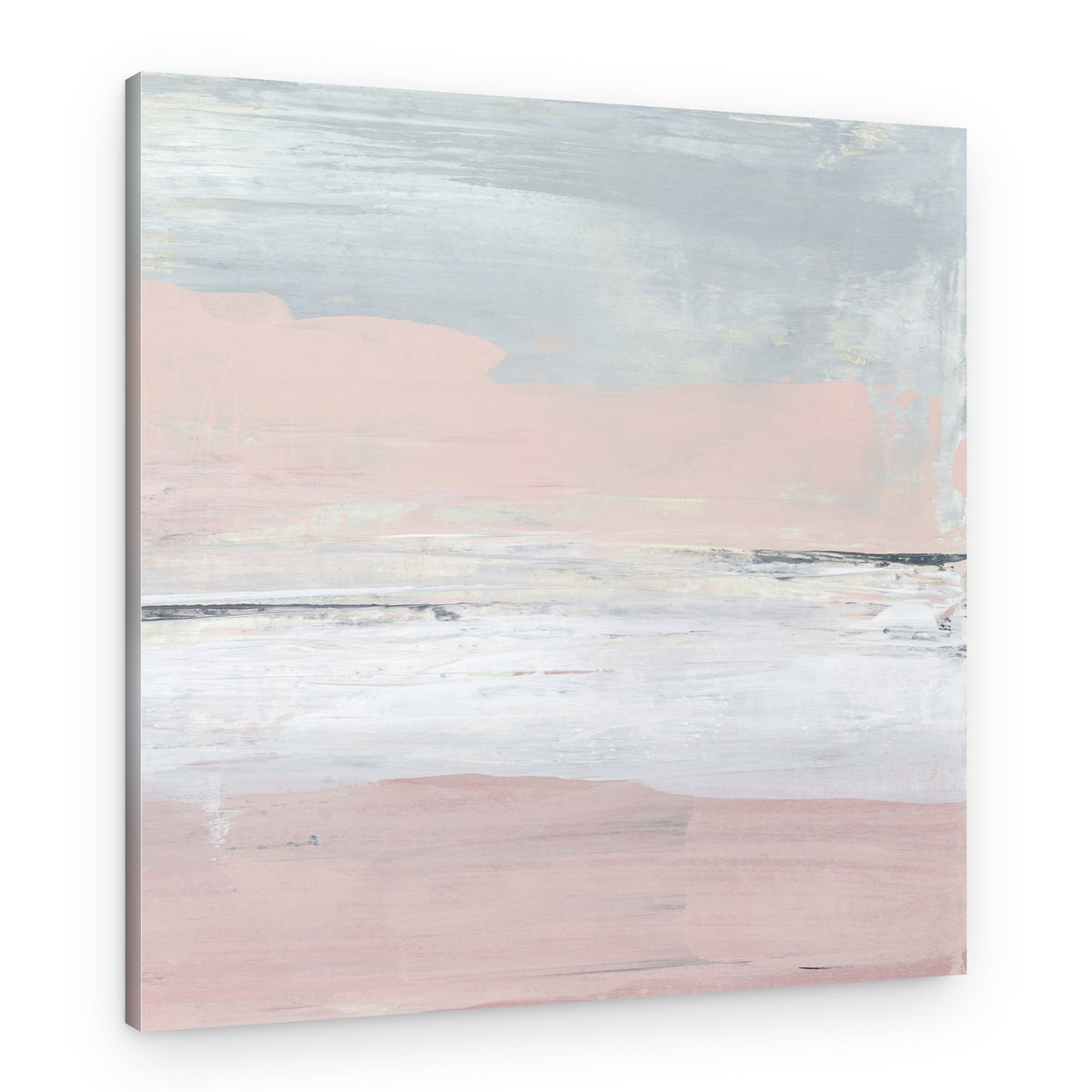 Peaceful Pastel Horizon – Canvas Print