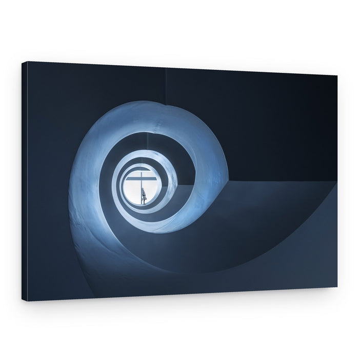 Spiral of Faith – Canvas Print