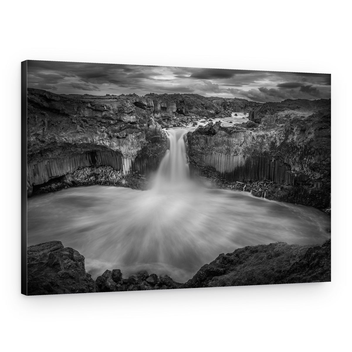 Majestic Canyon Falls – Canvas Print