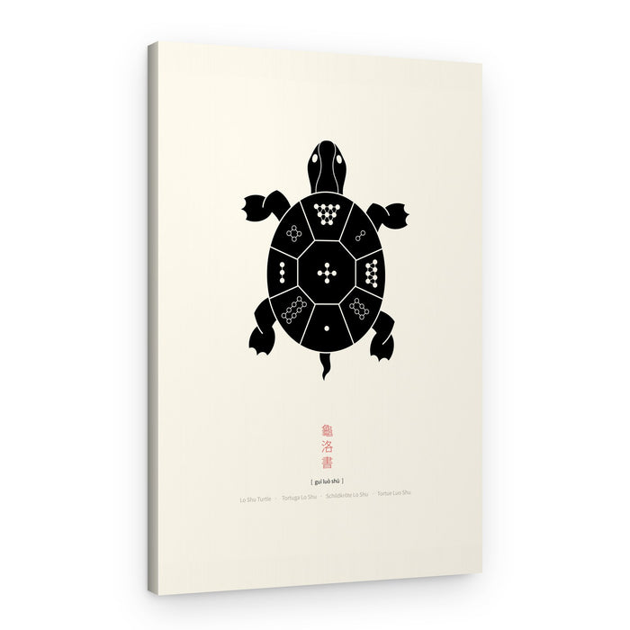 Lo Shu Magic Turtle – Canvas Print