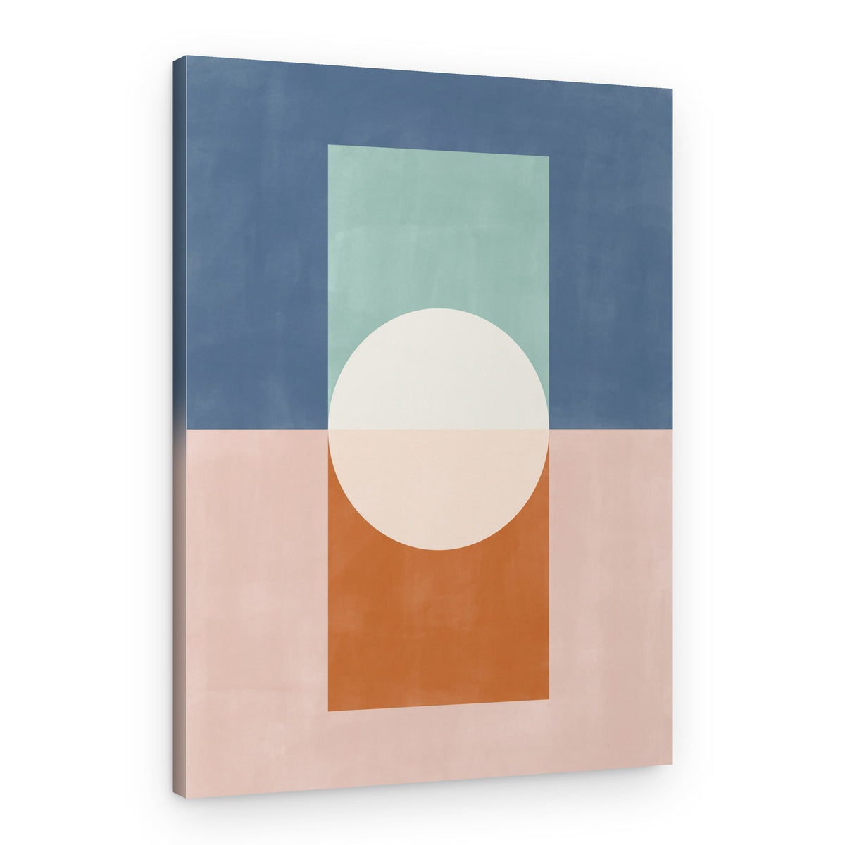 Serene Geometric Balance – Canvas Print