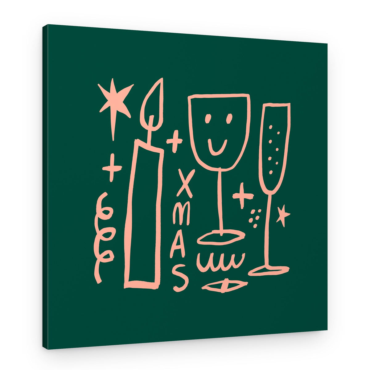 Happychristmasno13 – Canvas Print
