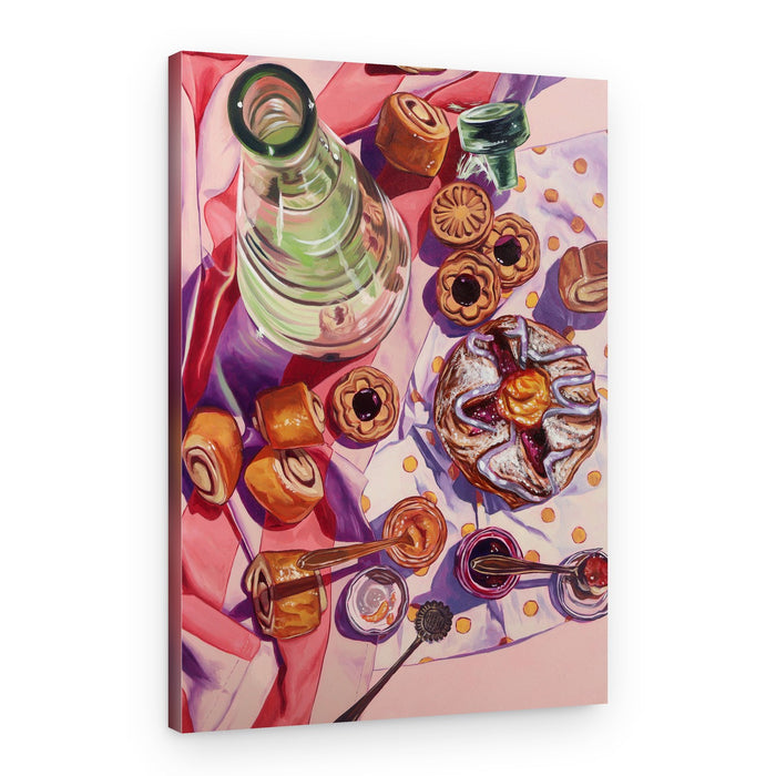 Vibrant Breakfast Treats – Canvas Print