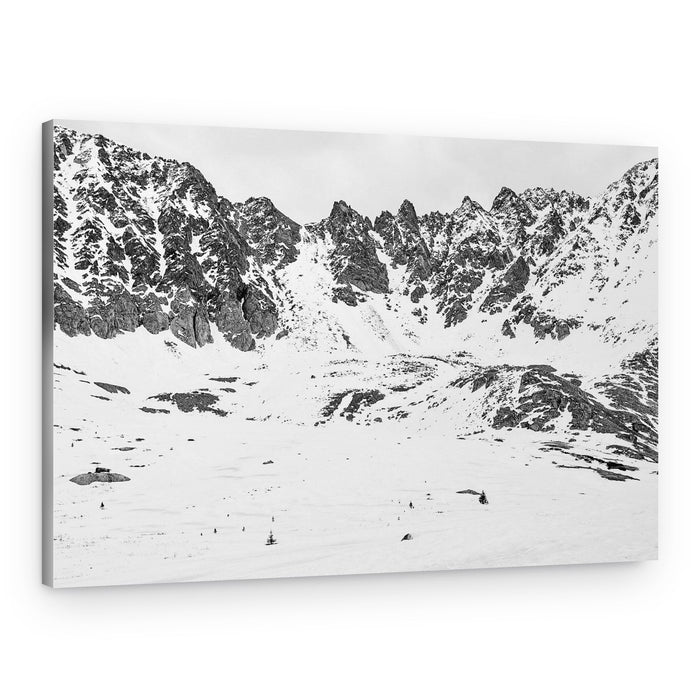 Majestic Snowy Peaks – Canvas Print