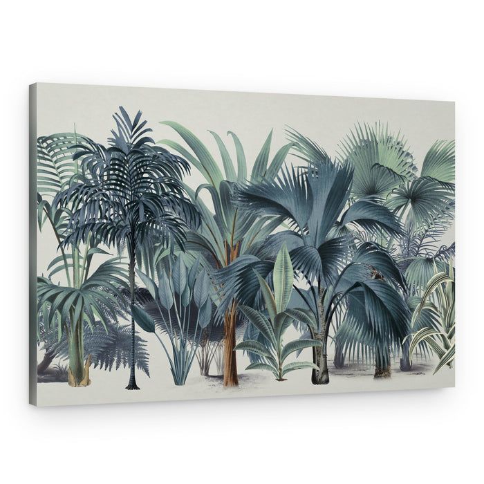 Lush Tropical Palm Jungle – Canvas Print