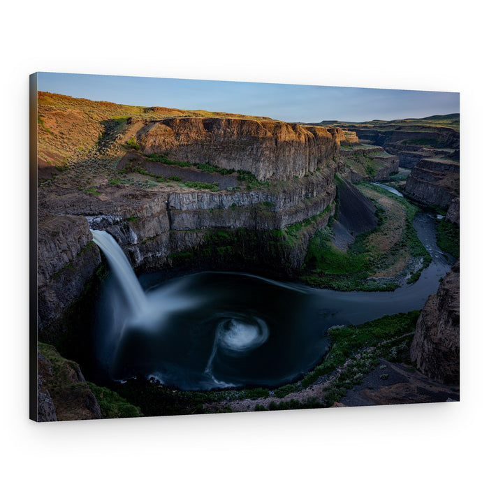 Majestic Canyon Falls – Canvas Print