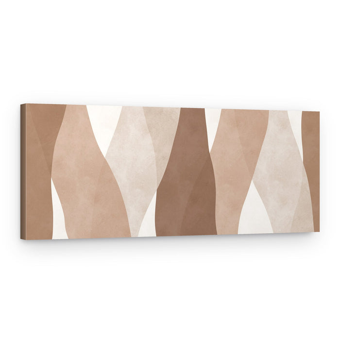 Abstract Earth Tones – Canvas Print