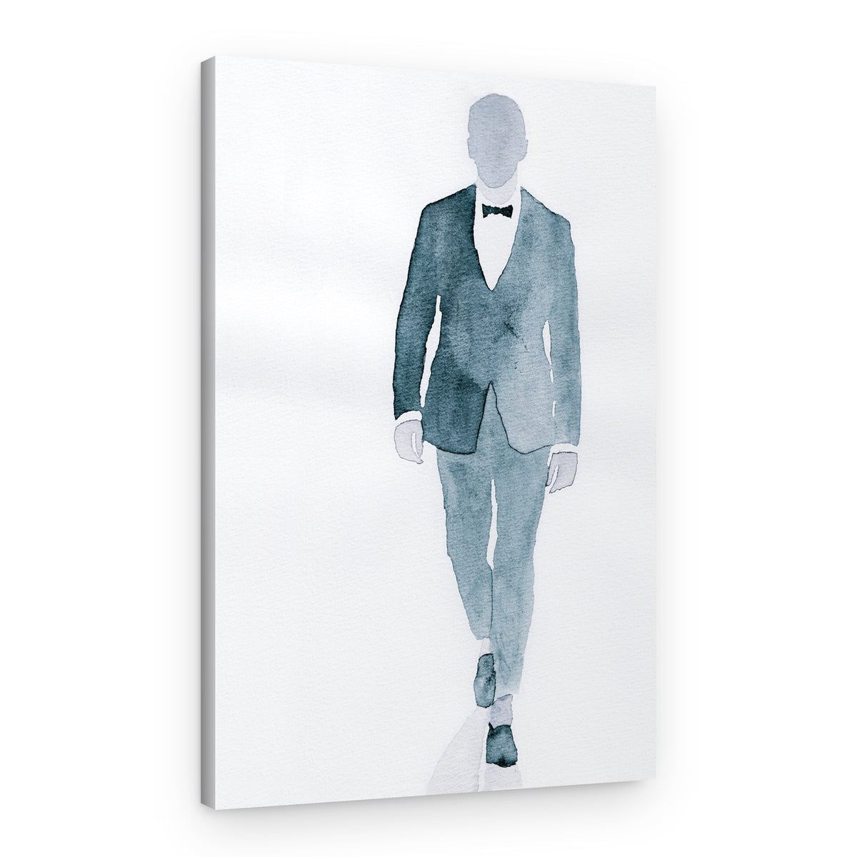 Dapper Gentleman Stroll – Canvas Print