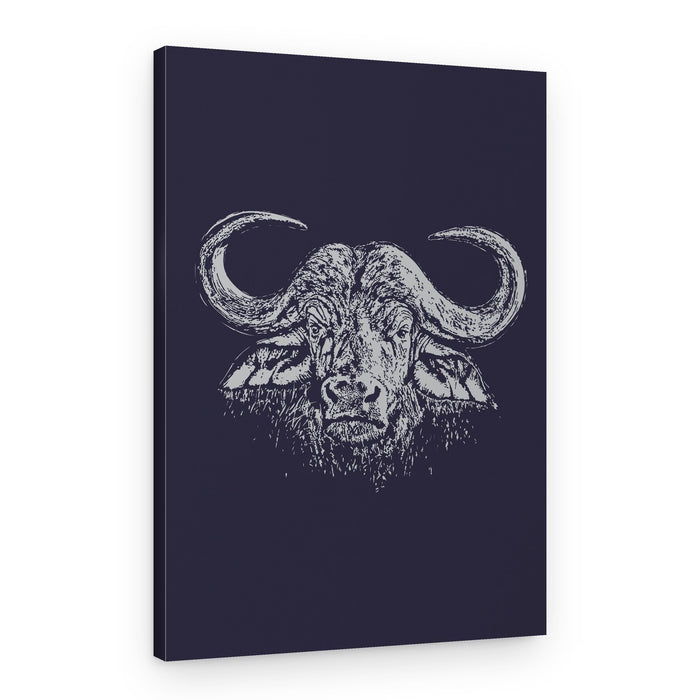 Majestic Cape Buffalo – Canvas Print