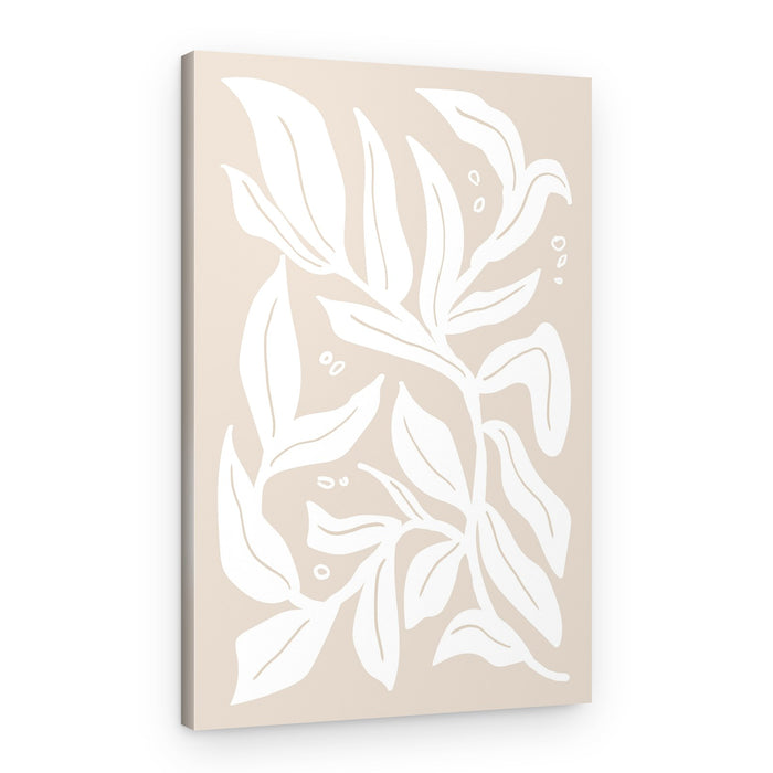 Gentle Botanical Flow – Canvas Print