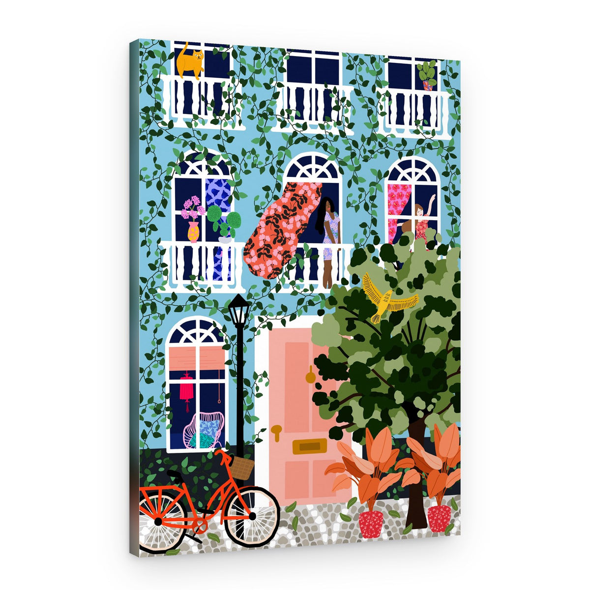 Neighbours – Canvas Print