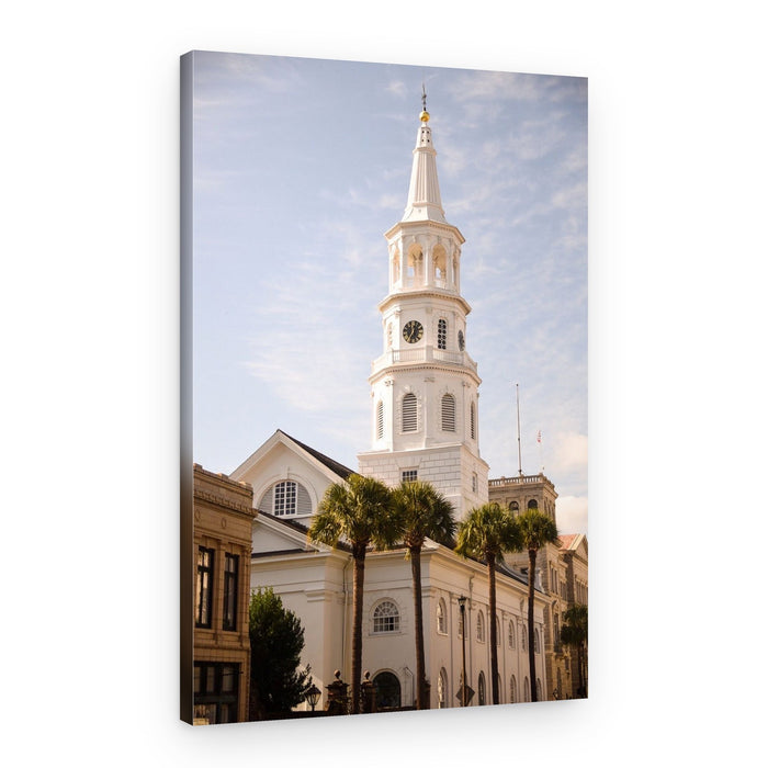 Southern City Steeple – Canvas Print
