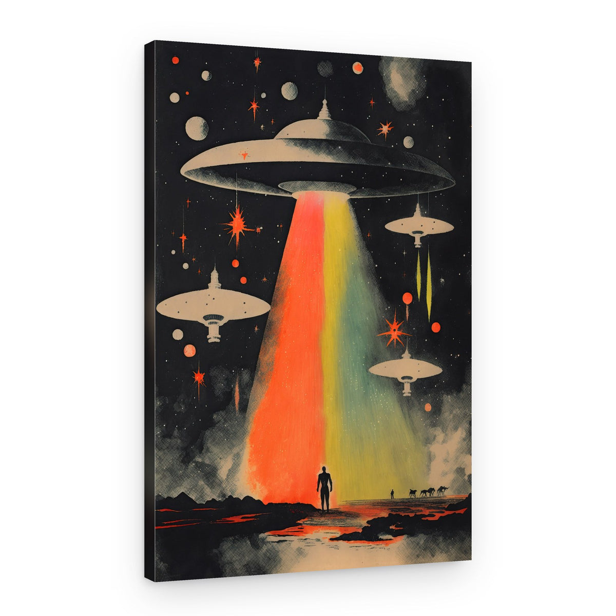 Cosmic Encounter – Canvas Print