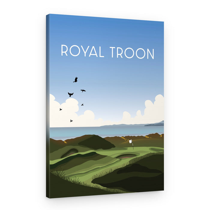 Royal Troon Golf Links – Canvas Print